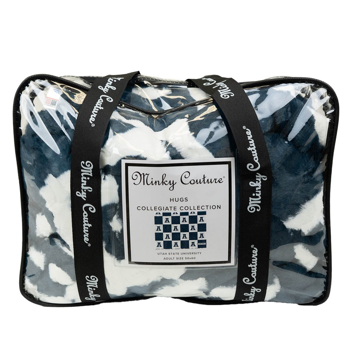 Minky Couture Utah State Block A Hugs Blanket - Adult Size